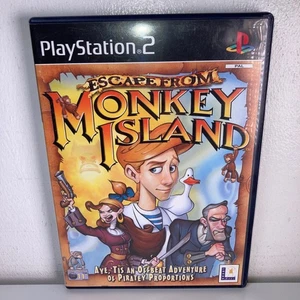 PS2 Game Escape From Monkey Island PlayStation 2 PAL Complete Manual Free Post - Picture 1 of 6