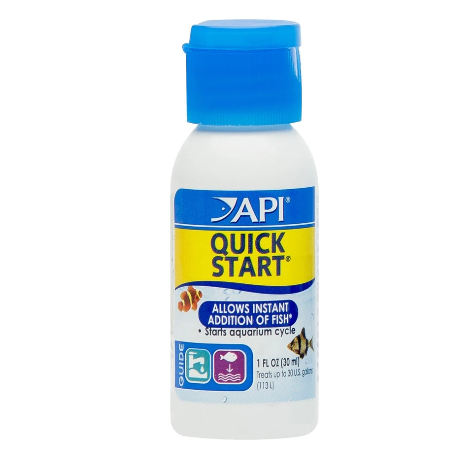 API QUICK START Freshwater and Saltwater Aquarium Nitrifying Bacteria 1-Ounce - Image 1 of 4