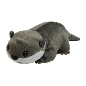 Continental Walk Friends Beans Small-clawed Otter Plush Toy Height 22cm - Picture 1 of 5