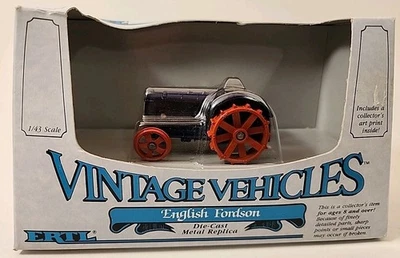Vintage Vehicles English Fordson ERTL Diecast Tractor Replica 1/43 NICE NIB  - Image 1 of 4