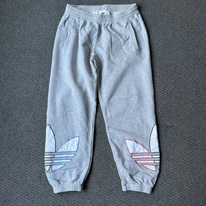 Adidas Sweatpants Men’s Size Large Grey Adicolour GN3575 Multicoloured - Picture 1 of 10