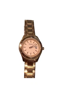 Fossil Stella Watch ES3019 1112 Womens Rose Gold Analog Dial Quartz Wrist Watch - Picture 1 of 9