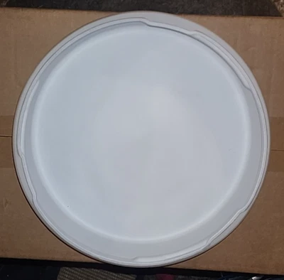 Hunter Fans -Dempsey 44 Inch Ceiling fan Light Base with Glass  White - Image 1 of 4