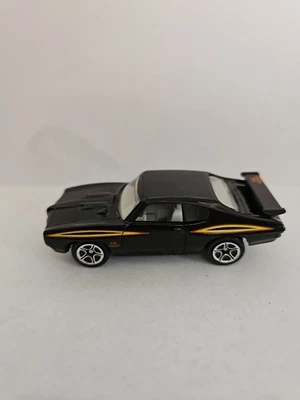 Matchbox 1995 70 Pontiac GTO negro The Judge Foto 1 de 4