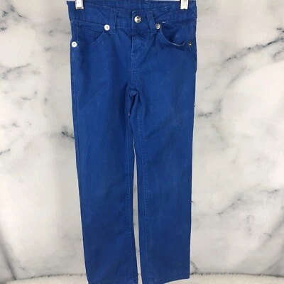 True Religion Kids Toddler Slim Pants Size 6 Blue Adjustable 5 Pockets 2018 - Imagem 1 de 4