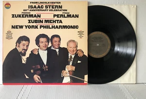 ISAAC STERN 60TH ANNIVERSARY CELEBRATION 1981 CBS Masterworks VG++/NM - Picture 1 of 5