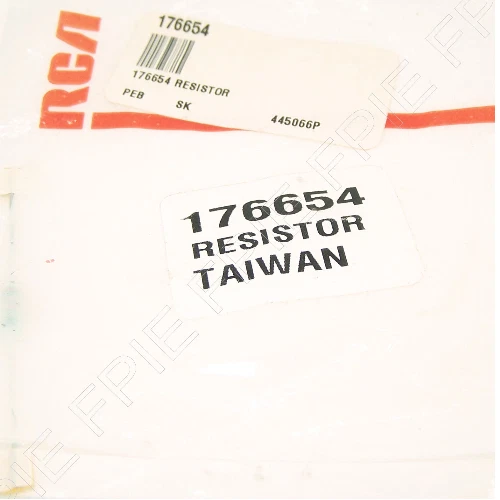 33k Ohm, 1/2W, 5% Metal Film Original Resistor by RCA (176654) - Image 1 of 1