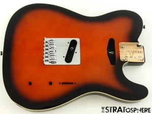 Fender Aerodyne Tele BODY & HARDWARE Telecaster Bound Carved Top Hot Rod Burst! - Picture 1 of 2