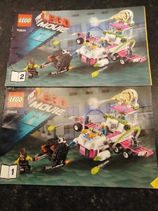 Lego Movie Set 70804 - Anleitungshefte 1 & 2. Only - Bild 1 von 2