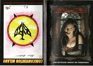 albetto COMICONVENTION MILANO Dylan Dog Tex Zagor Diabolik Mystere - Fuoriserie - Picture 1 of 2