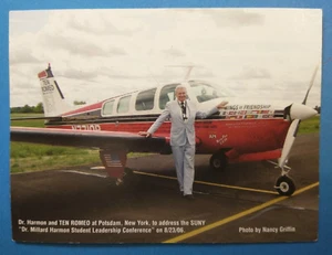 Potsdam, NY Beech 36 Airplane Ten Romeo PC Postcard - Imagen 1 de 2