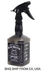 600ML Hairdressing Spray Bottle Salon Barber Hair Tools Water Sprayer - Black