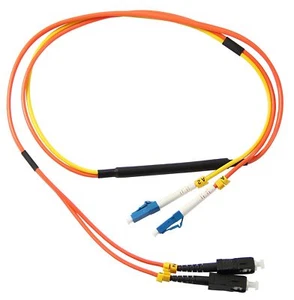LC-SC 50/125um mode conditioning patch cord, LC single mode, 1 meter length - Picture 1 of 1