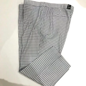 Amanda & Chelsea Womans Alex modern fit ankle pants 22W plus size NWT plaid - Picture 1 of 4
