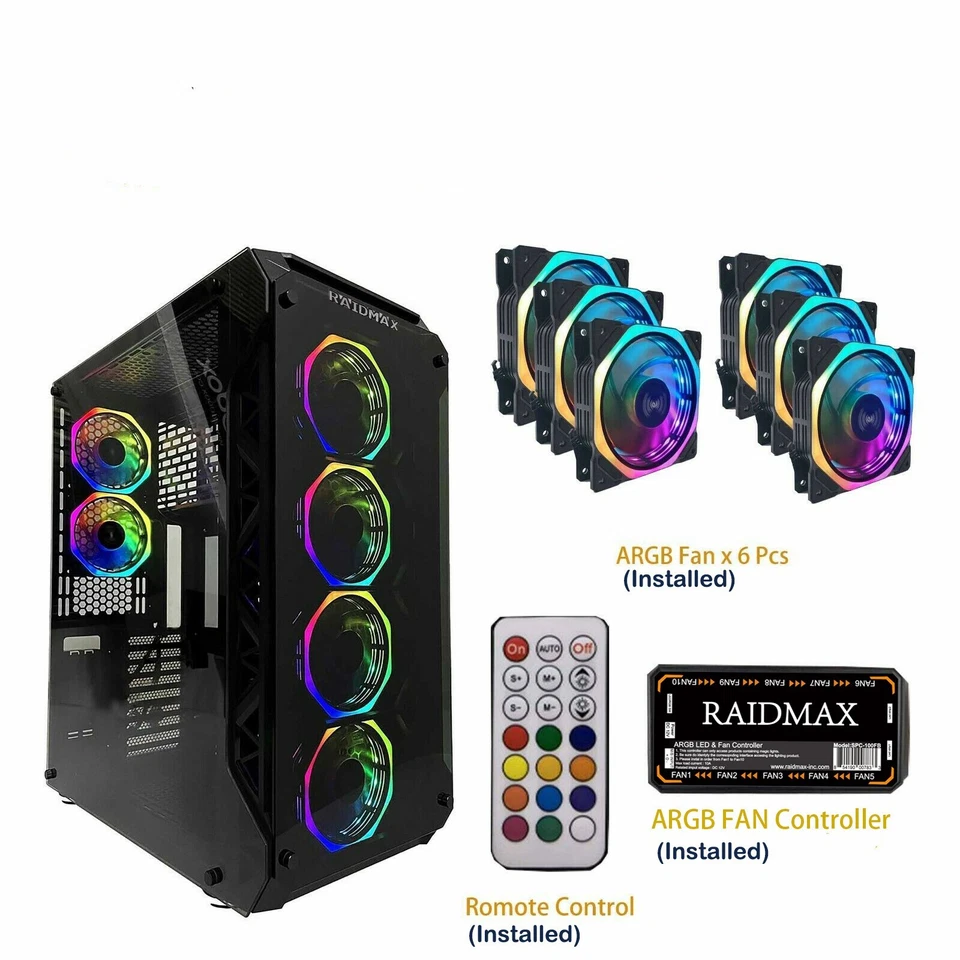 RAIDMAX PHOENIX  ATX  Computer Case - Image 1 of 4