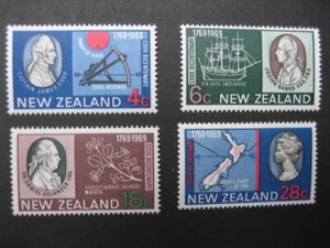 NEUSEELAND NHM SET - 1969 CAPTAIN COOK'S LANDING SG 906/9 - Bild 1 von 1