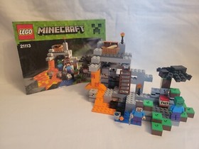 LEGO Minecraft #21113 The Cave (2014) Complete w Instructions 