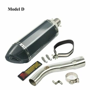 Exhaust Muffler Tube Pipe Slip ATV Slip-on Fits For FZ1 1997-2002 - Picture 1 of 7