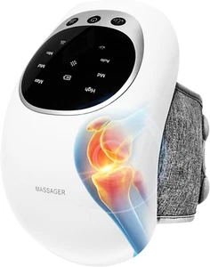 Knee Massager with Heat - Cordless Knee Massager with Multi-Function LED Screen, - Picture 1 of 8