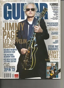Guitar World Jan 2008 Jimmy Page Ted Nugent Dave Mustane Scorpions Stevie Ray  D - Bild 1 von 1