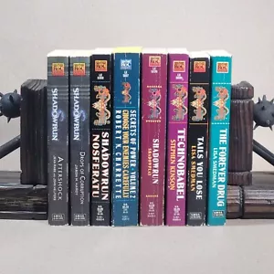 Shadowrun Vintage Buch Konvolut 8 Romane ROC Fantasy Taschenbuch Sci-Fi - Bild 1 von 17