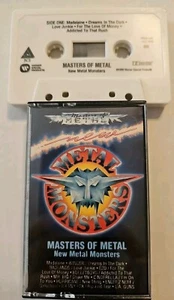 Masters Of Metal - New Metal Monsters Cassette Tape Winger Cinderella Rare - Picture 1 of 7