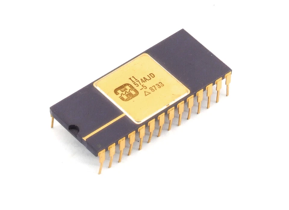 Harris HI1 574AJD-5 Ceramic DIP-28 12-Bit Analog/Digital Converter A/D Wandler - Image 1 of 1