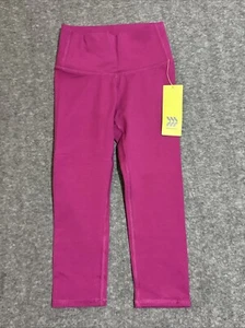 All In Motion Girl's Leggings Workout Pants Pink Small 6/6x - Picture 1 of 6