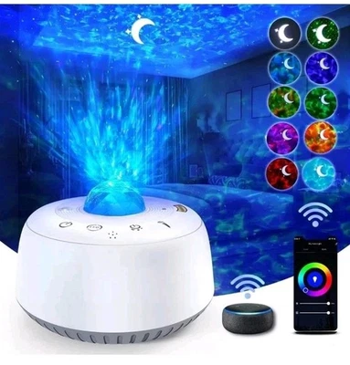 Light Projector, Star Night Light Projector for Bedroom with App control, Alexa  - Image 1 of 4