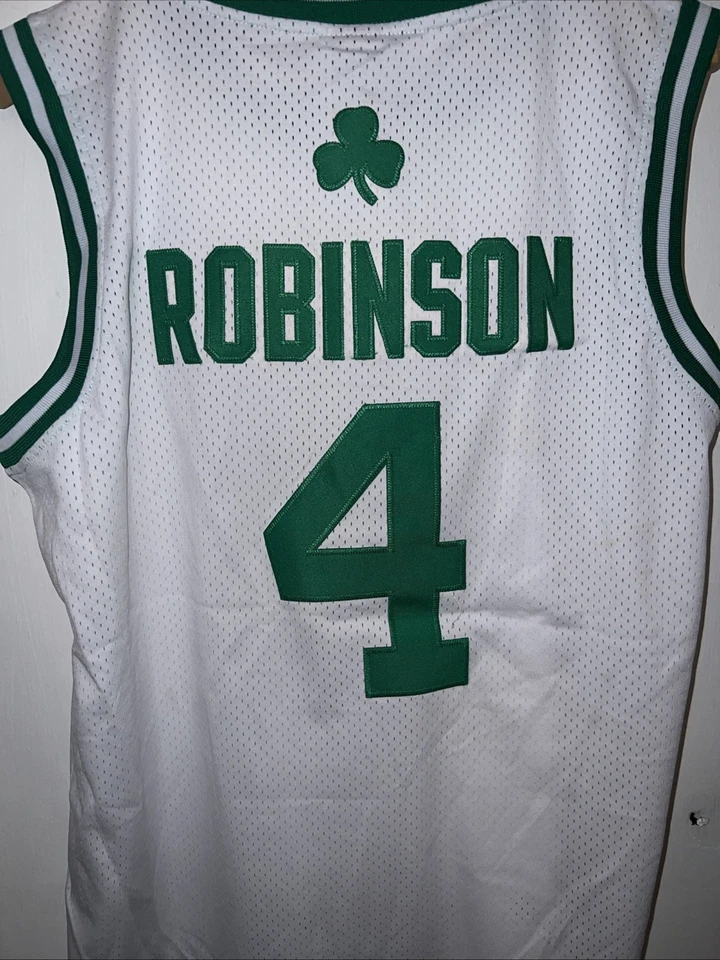 Винтажная баскетбольная футболка Boston Celtics Nate Robinson Adidas NBA размер L большой - Изображение 1 из 4