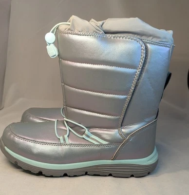 LANDS’ END Kids Snow Flurry Insulated Winter Boots  Sz 5  Foto 1 de 4