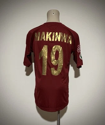 Maglia Reggina calcio MAKINWA preparata o match worn 2007-2008 - Immagine 1 di 4