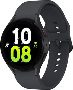 Samsung Galaxy Watch5 44mm SM-R910 Aluminium GPS Smartwatch Black - Picture 1 of 7