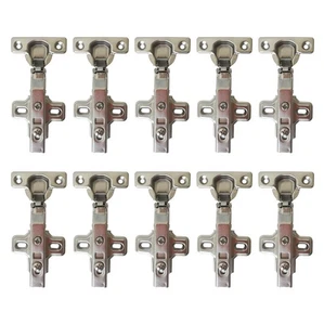 Bisagras Superpuestas Completas 95 Grados 26mm con Amortiguador Cierre Suave Gabinete de Cocina C... - Imagen 1 de 7