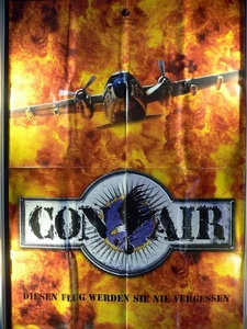 Con Air - Nicolas Cage - Videoposter 120x80cm gefaltet (g) - Picture 1 of 1