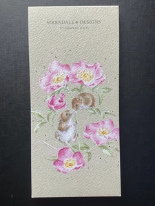 Beautiful WRENDALE Magnetic Shopping Pad- "MOUSE WHISPERS by Hannah Dale - Picture 1 of 1