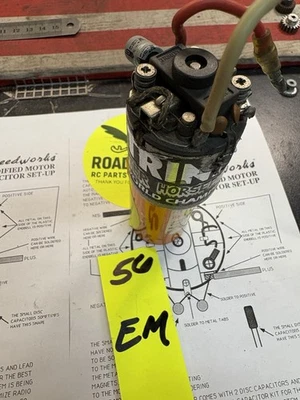 VINTAGE TRINITY WORLD CHAMPIOS RC MOTOR: USED OILED & BENCH TESTED - Image 1 of 4