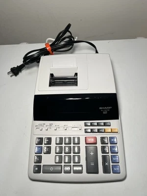 Sharp EL-1197PIII 12 Digit Commercial Electronic Adding Machine Calculator (AA9) - Image 1 of 4