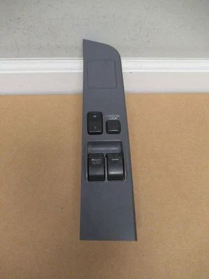 96 97 98 00 Interruptor de ventana principal de 2 puertas Toyota Tacoma botón izquierdo del conductor gris Foto 1 de 4