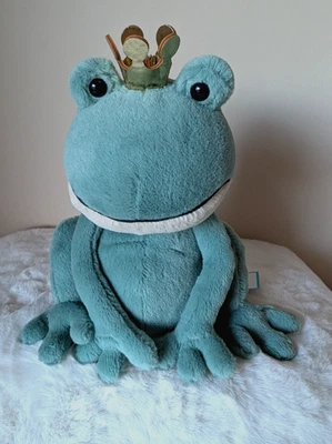 BNWT Jellycat Fabian Frog Prince  New with tags (  Retired ) - Image 1 of 4