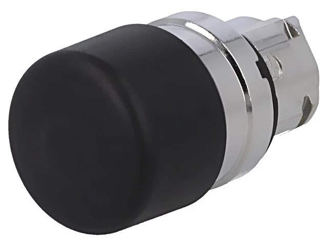 ZB4BC24 Switch: Pressure 22mm Rod.Pos: 1 Black Missing IP66 Mushroom Cutter Ele - image 1 of 1