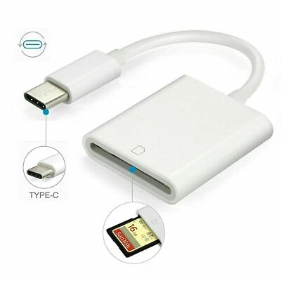 USB C SD Card Reader Type-C to SD Card Camera Reader Adapter for Android  - Image 1 of 4