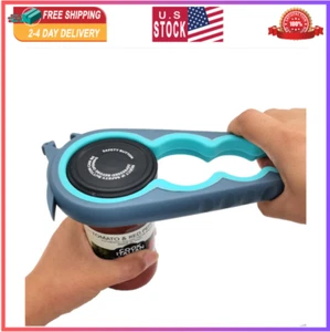 Ergonomic Can Jar Lid Opener for Low Strength Hands Seniors Arthritis Relief Aid - Picture 1 of 10