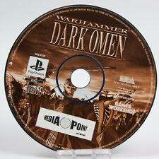 Sony Playstation 1 PS1 PAL Warhammer Dark Omen nur CD Sehr Gut