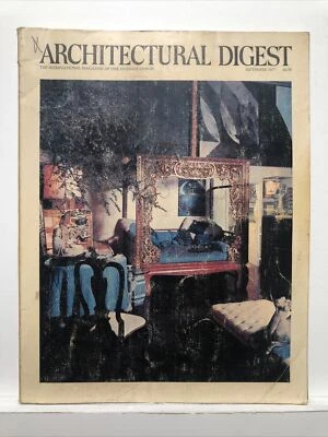 Architectural Digest Magazine Issue September 1977 Visits Kirk Douglas - Image 1 of 4