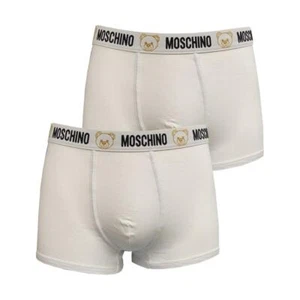 2er Pack Herren Boxershorts Moschino Bären Logoband - Bild 1 von 2