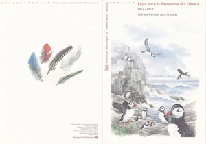 Document Philatélique 1er Jour : 75 2012 Ligue pour la protection des Oiseaux - Imagen 1 de 2