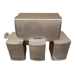 Panasonic SB-PC650 Home Theater Center Piece 2Front 1Rear Speaker USA Seller - Picture 1 of 12
