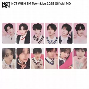 Tarjeta fotográfica oficial de Fortuna NCT WISH SM Town Live 2025 selfie KPOP - Imagen 1 de 50