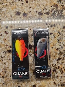 (2) 6th Sense Quake 70 Sinking Lipless Crankbait 5/8 oz - FAST SHIP! - Picture 1 of 2